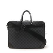 Louis Vuitton Vintage Pre-owned Canvas louis-vuitton-vskor Black, Dam