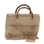 Gucci Vintage Pre-owned Mocka gucci-vskor Beige, Dam