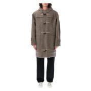 Magliano Grå Fango Aw24 Duffle Coat Gray, Herr