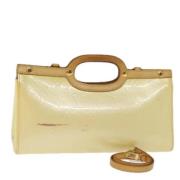 Louis Vuitton Vintage Pre-owned Laeder louis-vuitton-vskor Beige, Dam