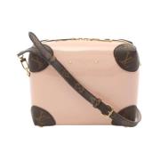 Louis Vuitton Vintage Pre-owned Laeder axelremsvskor Pink, Dam