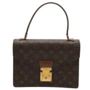 Louis Vuitton Vintage Pre-owned Canvas handvskor Brown, Dam