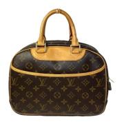 Louis Vuitton Vintage Pre-owned Canvas handvskor Brown, Dam