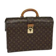 Louis Vuitton Vintage Pre-owned Canvas louis-vuitton-vskor Brown, Dam