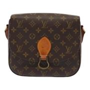 Louis Vuitton Vintage Pre-owned Canvas louis-vuitton-vskor Brown, Dam