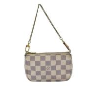 Louis Vuitton Vintage Pre-owned Canvas louis-vuitton-vskor Beige, Dam