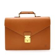 Louis Vuitton Vintage Pre-owned Laeder louis-vuitton-vskor Yellow, Dam