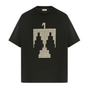 Fear Of God T-shirt med tryck Black, Herr