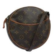 Louis Vuitton Vintage Pre-owned Canvas axelremsvskor Brown, Dam