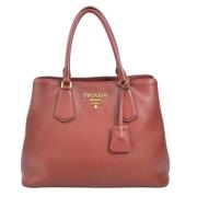 Prada Vintage Pre-owned Laeder prada-vskor Red, Dam