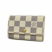 Louis Vuitton Vintage Pre-owned Tyg nyckelhllare White, Dam