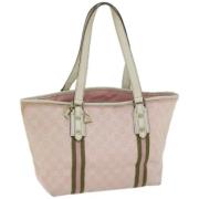 Gucci Vintage Pre-owned Canvas gucci-vskor Pink, Dam