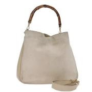 Gucci Vintage Pre-owned Mocka gucci-vskor Beige, Dam