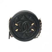 Chanel Vintage Pre-owned Laeder chanel-vskor Black, Dam