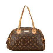 Louis Vuitton Vintage Pre-owned Laeder handvskor Brown, Dam