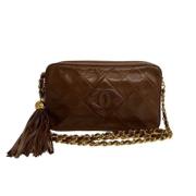 Chanel Vintage Pre-owned Laeder chanel-vskor Brown, Dam