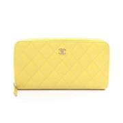 Chanel Vintage Pre-owned Tyg plnbcker Yellow, Dam