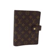 Louis Vuitton Vintage Pre-owned Belagd canvas hem-och-kontorstillbehr ...