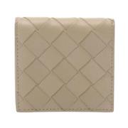 Bottega Veneta Vintage Pre-owned Laeder plnbcker Beige, Dam