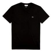 Lacoste Th6710 T -skjortan Black, Herr