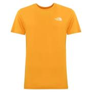 The North Face Gyllene T-shirt med Hjärtlogo Tryck Yellow, Herr