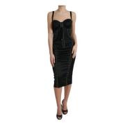 Dolce & Gabbana Midi Dresses Black, Dam