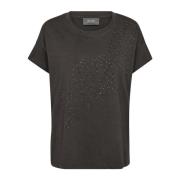 MOS Mosh Stud Tee Top med nitar Asfalt Gray, Dam