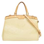 Louis Vuitton Vintage Pre-owned Laeder louis-vuitton-vskor Yellow, Dam