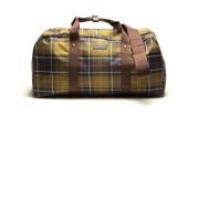 Barbour Tartan Weekendväska för män Multicolor, Herr