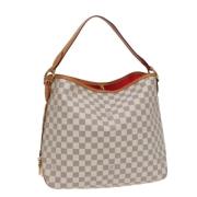 Louis Vuitton Vintage Pre-owned Canvas louis-vuitton-vskor Beige, Dam