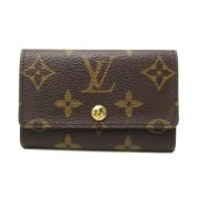 Louis Vuitton Vintage Pre-owned Tyg nyckelhllare Brown, Dam