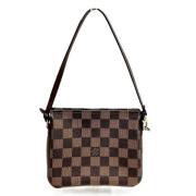 Louis Vuitton Vintage Pre-owned Canvas handvskor Brown, Dam