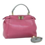 Fendi Vintage Pre-owned Laeder fendi-vskor Pink, Dam