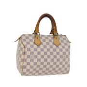 Louis Vuitton Vintage Pre-owned Canvas handvskor Blue, Dam