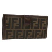 Fendi Vintage Pre-owned Canvas plnbcker Brown, Dam