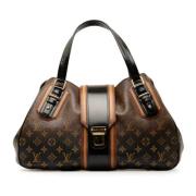 Louis Vuitton Vintage Pre-owned Canvas handvskor Brown, Dam