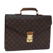 Louis Vuitton Vintage Pre-owned Canvas louis-vuitton-vskor Brown, Dam