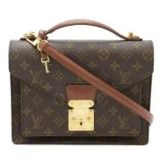 Louis Vuitton Vintage Pre-owned Canvas louis-vuitton-vskor Brown, Herr