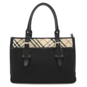 Burberry Vintage Pre-owned Canvas handvskor Black, Herr