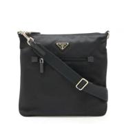 Prada Vintage Pre-owned Tyg prada-vskor Black, Dam