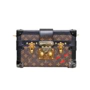 Louis Vuitton Vintage Pre-owned Laeder kuvertvskor Brown, Dam