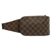 Louis Vuitton Vintage Pre-owned Canvas louis-vuitton-vskor Brown, Dam