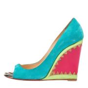 Christian Louboutin Pre-owned Pre-owned Laeder klackskor Multicolor, D...