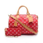 Louis Vuitton Vintage Pre-owned Laeder louis-vuitton-vskor Red, Dam