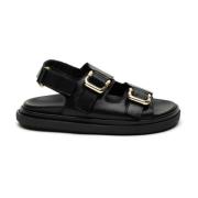 Alohas Svarta Harper Sandaler Black, Dam