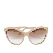 Tom Ford Pre-owned Pre-owned Acetat solglasgon Beige, Dam