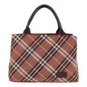 Burberry Vintage Pre-owned Canvas handvskor Multicolor, Dam