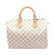 Louis Vuitton Vintage Pre-owned Laeder louis-vuitton-vskor White, Dam