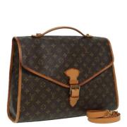 Louis Vuitton Vintage Pre-owned Canvas louis-vuitton-vskor Brown, Dam