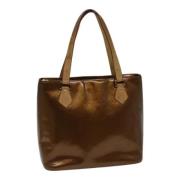 Louis Vuitton Vintage Pre-owned Laeder totevskor Brown, Dam